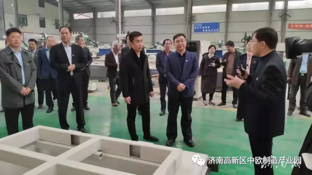 濟(jì)南高新區(qū)黨工委觀摩測評(píng)品脈數(shù)控企業(yè)黨建...